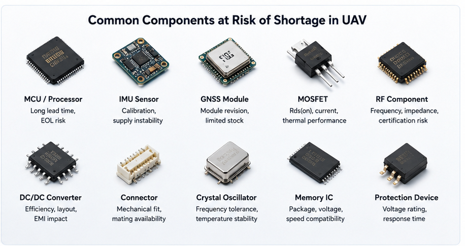 How Can BOM Review Reduce Drone and UAV Component Shortage Risk?