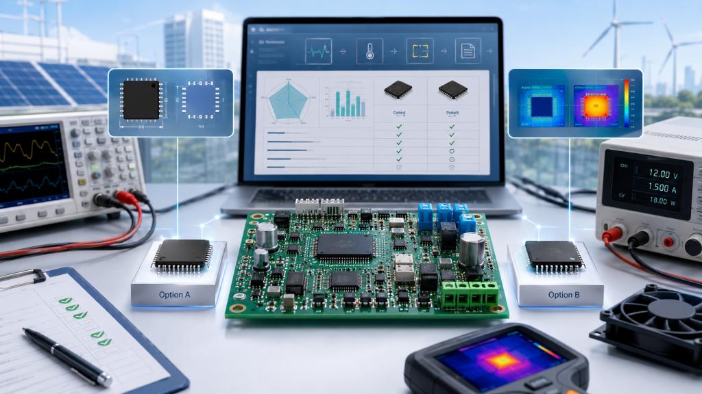 electronic component alternatives for new energy